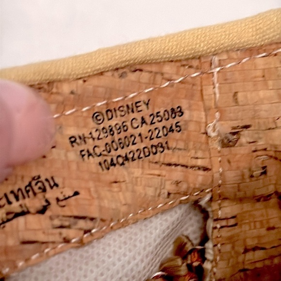 Disney Store Moana Sandals Dress Up Costume Kid's Size 11/12 zip back worn once - Picture 10 of 10